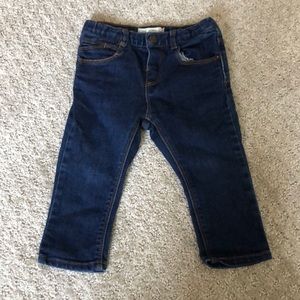 Zara dark wash denim